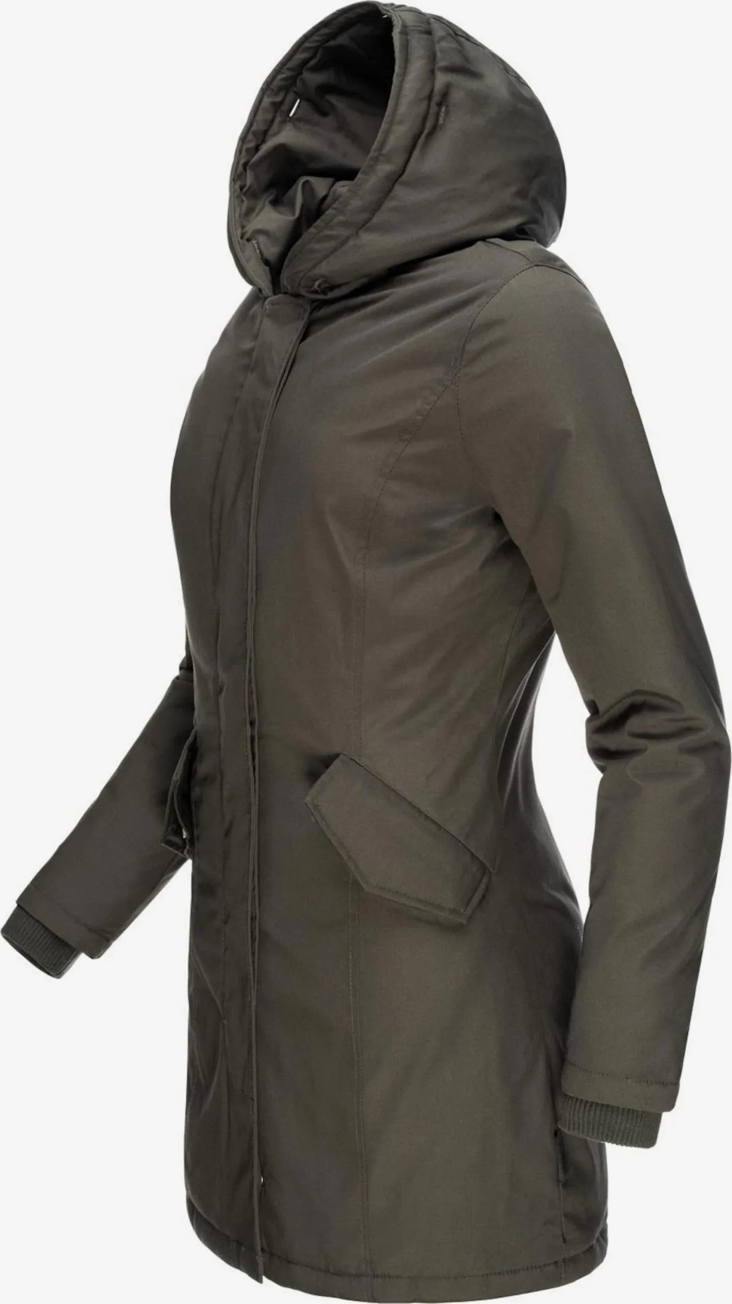 Marikoo Parkas Winterparka Karmaa Dames Antraciet 4 Marikoo Parkas Winterparka Karmaa Dames Antraciet - Afbeelding 4