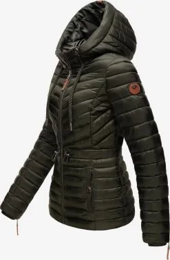 Marikoo Tussenjassen Tussenjas Aniyaa Dames Olijfgroen -Tussen Jas Verkoop 5f54ba14ea78b6af0d66327427b9d92a