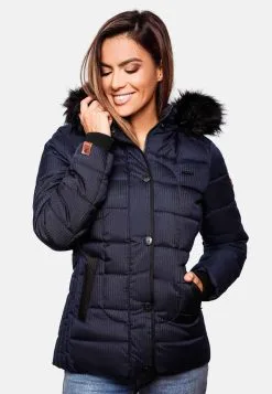 Marikoo Winterjassen Winterjas Unique Dames Nachtblauw 10 Marikoo Winterjassen Winterjas Unique Dames Nachtblauw -Tussen Jas Verkoop 60c71d63fb55f5570e7b23ff26fb959a