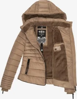 Marikoo Winterjassen Winterjas Amber Dames Beige -Tussen Jas Verkoop 6121ed2db6ef882bd5e6f5e08993110c
