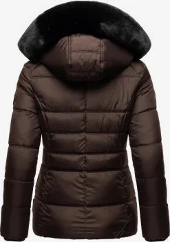 Marikoo Winterjassen Winterjas Loveleen Dames Chocoladebruin -Tussen Jas Verkoop 61270b5c47345de92d49aae0410d3074