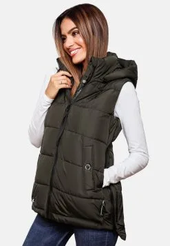Marikoo Bodywarmers Bodywarmer Zarinaa Dames Donkergroen 12 Marikoo Bodywarmers Bodywarmer Zarinaa Dames Donkergroen -Tussen Jas Verkoop 62227861b6411a4fa91eb6b962c86749