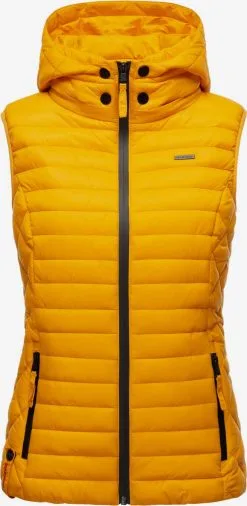 Marikoo Bodywarmers Bodywarmer Hasenpfote Dames Goudgeel