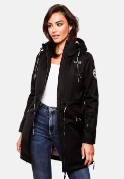 Marikoo Parkas Tussenparka Dames Zwart -Tussen Jas Verkoop 66982831b2c68b1b725d51a3dd19374b