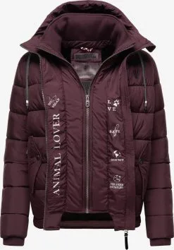 Marikoo Winterjassen Winterjas Taisaa Dames Wijnrood 10 Marikoo Winterjassen Winterjas Taisaa Dames Wijnrood -Tussen Jas Verkoop 6ad71fa071854fb2bd70b728315cfb53