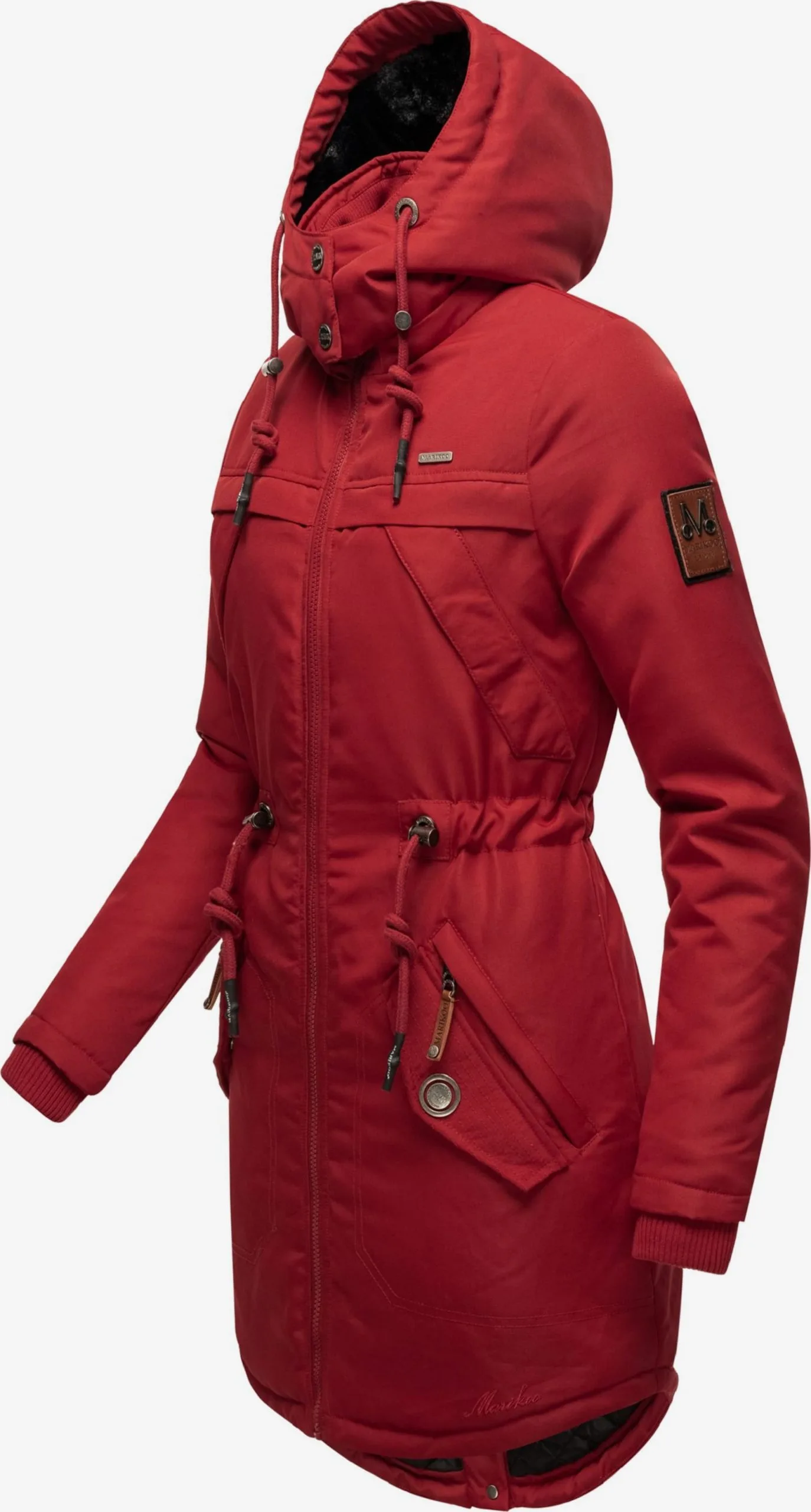 Marikoo Parkas Winterparka Kamii Dames Rood 2 Marikoo Parkas Winterparka Kamii Dames Rood - Afbeelding 2