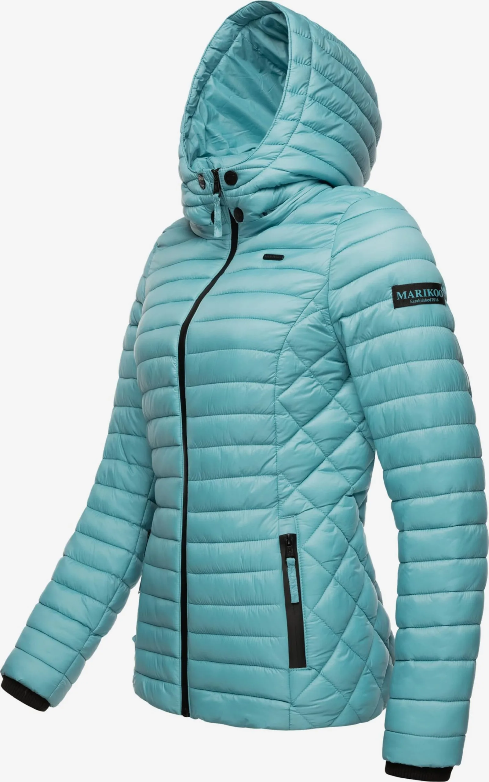 Marikoo Tussenjassen Tussenjas Samtpfote Dames Blauw 2 Marikoo Tussenjassen Tussenjas Samtpfote Dames Blauw - Afbeelding 2