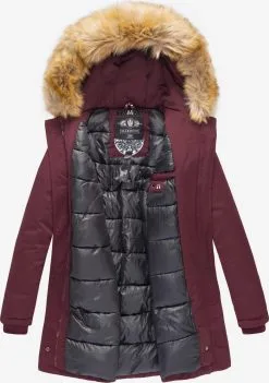 Marikoo Parkas Winterparka Karmaa Dames Wijnrood 10 Marikoo Parkas Winterparka Karmaa Dames Wijnrood -Tussen Jas Verkoop 71de2be0ee5e613dd91f6b06871dda7b