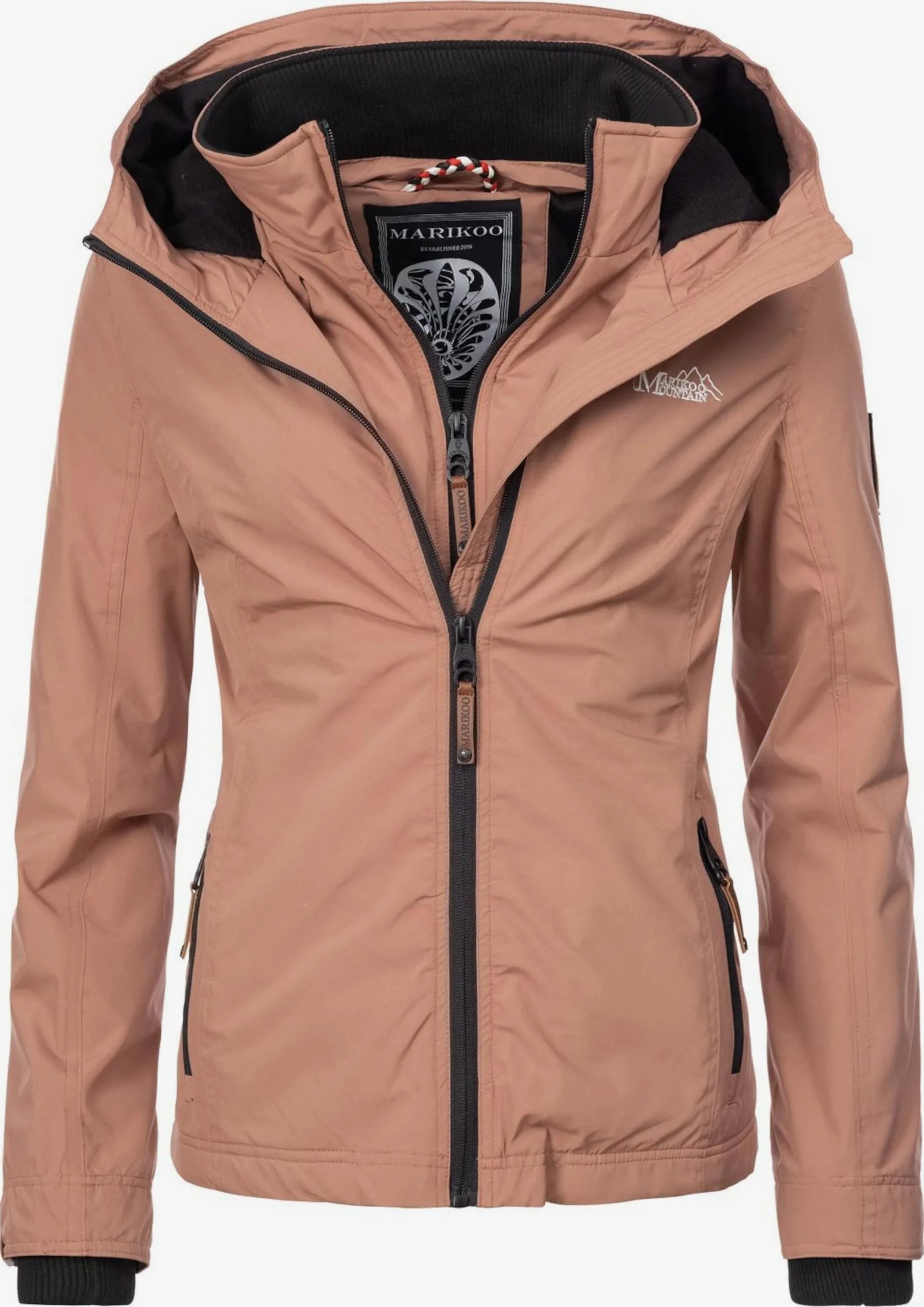 Marikoo Outdoor Jassen Functionele Jas Erdbeere Dames Oudroze 1 Marikoo Outdoor Jassen Functionele Jas Erdbeere Dames Oudroze