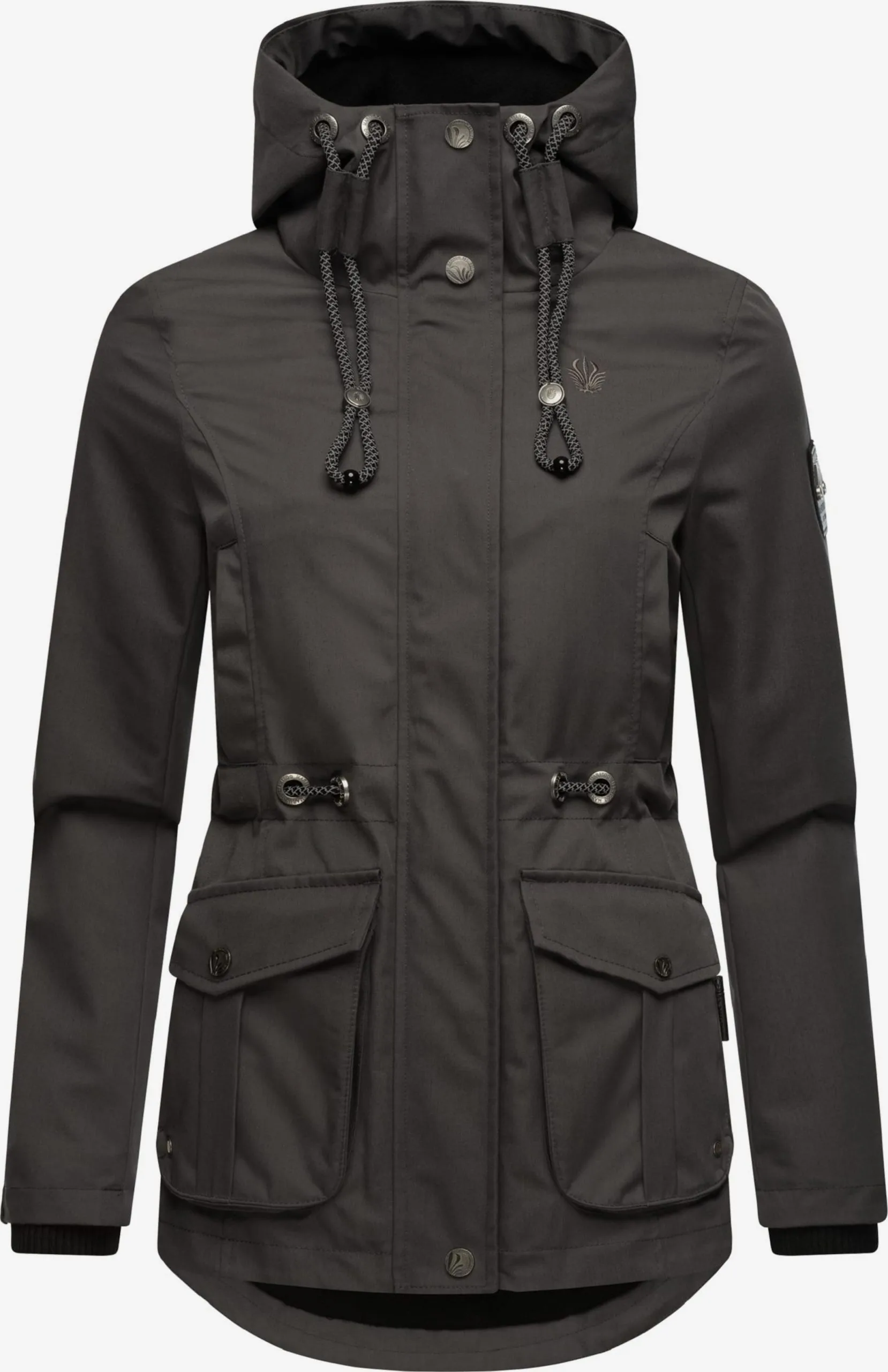 Marikoo Parkas Tussenparka Babetaa Dames Antraciet 1 Marikoo Parkas Tussenparka Babetaa Dames Antraciet