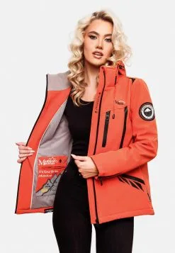 Marikoo Winterjassen Winterjas Dames Koraal -Tussen Jas Verkoop 77541e5fce377af49f01f861d8445f5d