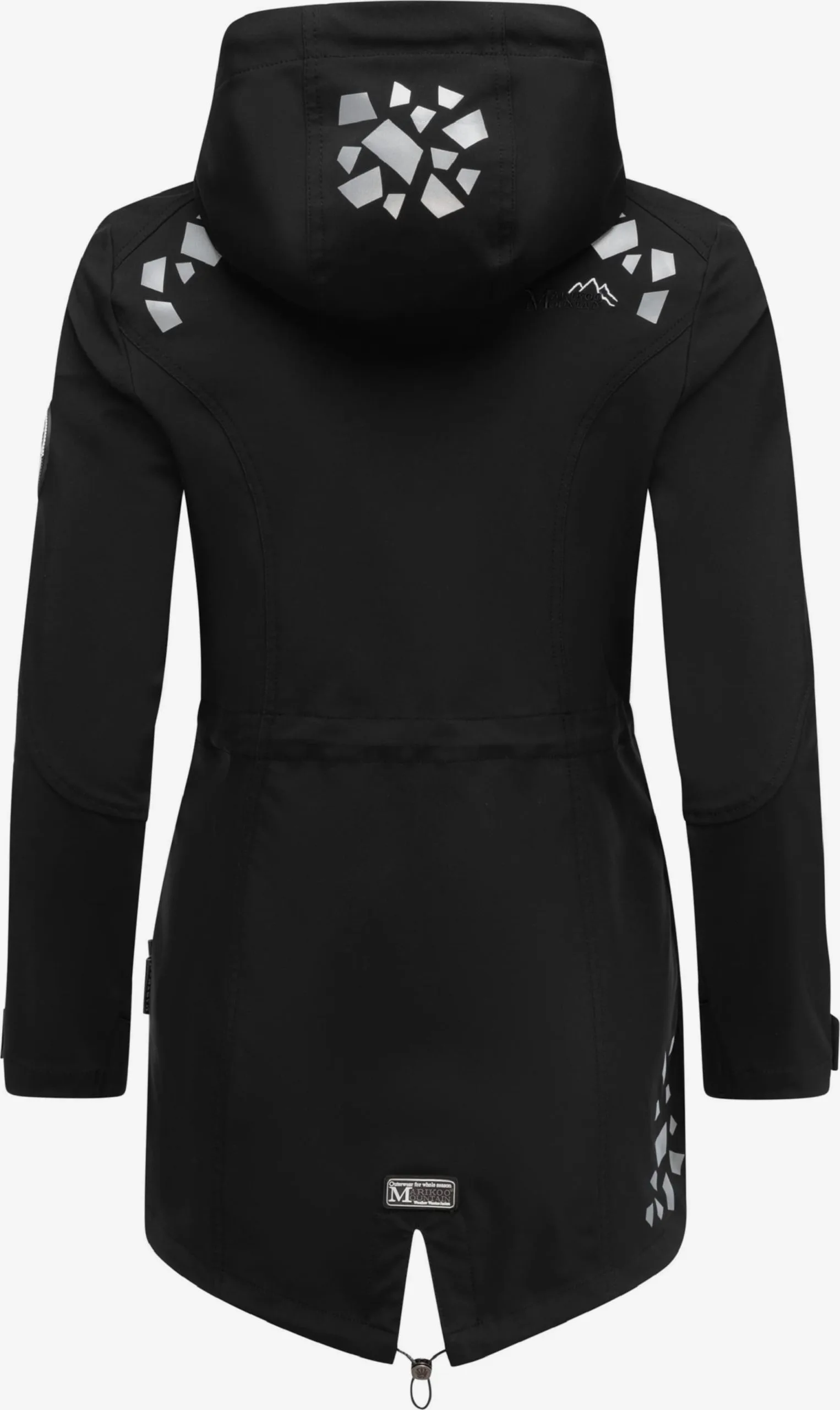 Marikoo Outdoor Jassen Functionele Jas Ulissaa Dames Zwart 4 Marikoo Outdoor Jassen Functionele Jas Ulissaa Dames Zwart - Afbeelding 4