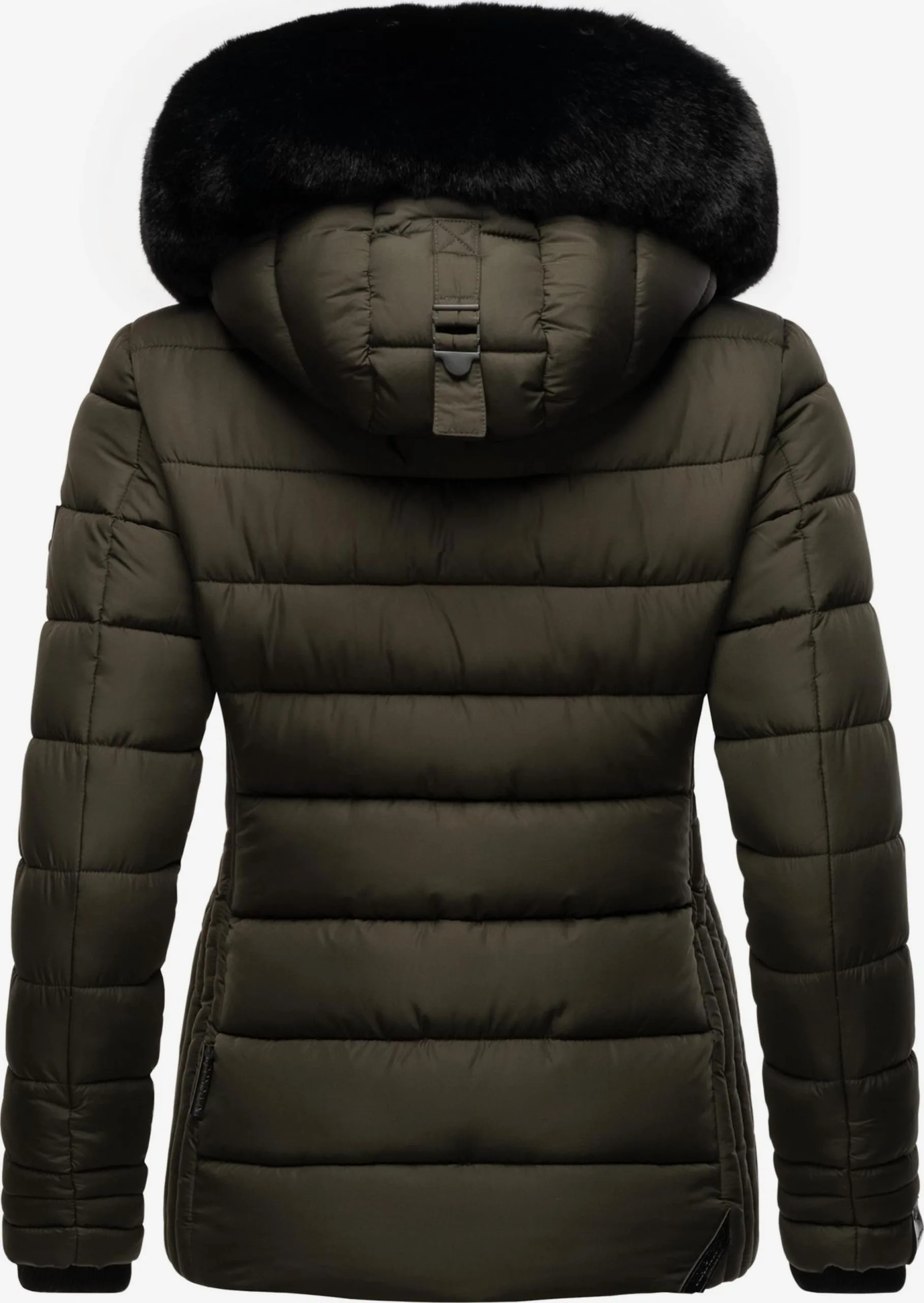 Marikoo Winterjassen Winterjas Qesraa Dames Antraciet 3 Marikoo Winterjassen Winterjas Qesraa Dames Antraciet - Afbeelding 3