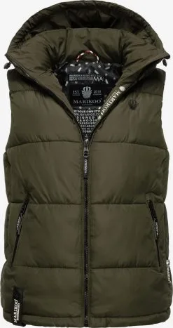 Marikoo Bodywarmers Bodywarmer Eisflöckchen Dames Olijfgroen 8 Marikoo Bodywarmers Bodywarmer Eisflöckchen Dames Olijfgroen -Tussen Jas Verkoop 7a373fc7d2cc6497c1ce699d53c42878