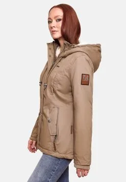 Marikoo Winterjassen Winterjas Bikoo Dames Lichtbruin -Tussen Jas Verkoop 7b2caec5abacd1cceb99991f227d6921