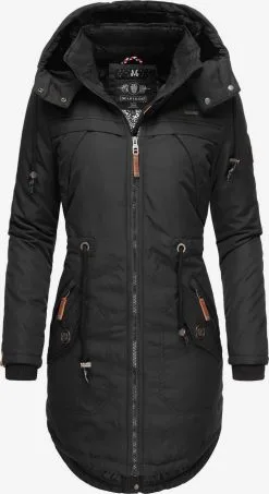 Marikoo Parkas Winterparka Kamii Dames Zwart
