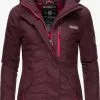 Marikoo Outdoor Jassen Functionele Jas Rabeaa Dames Bourgogne