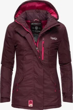 Marikoo Outdoor Jassen Functionele Jas Rabeaa Dames Bourgogne