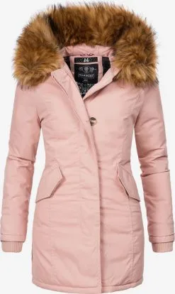 Marikoo Parkas Winterparka Karmaa Dames Lichtroze