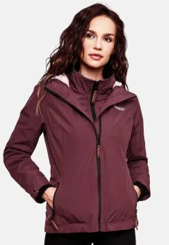 Marikoo Outdoor Jassen Functionele Jas Erdbeere Dames Wijnrood 13 Marikoo Outdoor Jassen Functionele Jas Erdbeere Dames Wijnrood -Tussen Jas Verkoop 8dab0da81ffe5dcc6f79ac47b53e981c