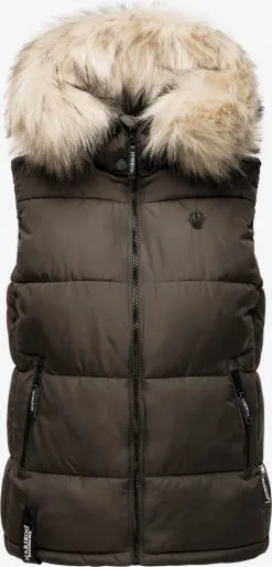 Marikoo Bodywarmers Bodywarmer Dames Antraciet -Tussen Jas Verkoop 9110e46bd1eed0feadde2345eba9f705