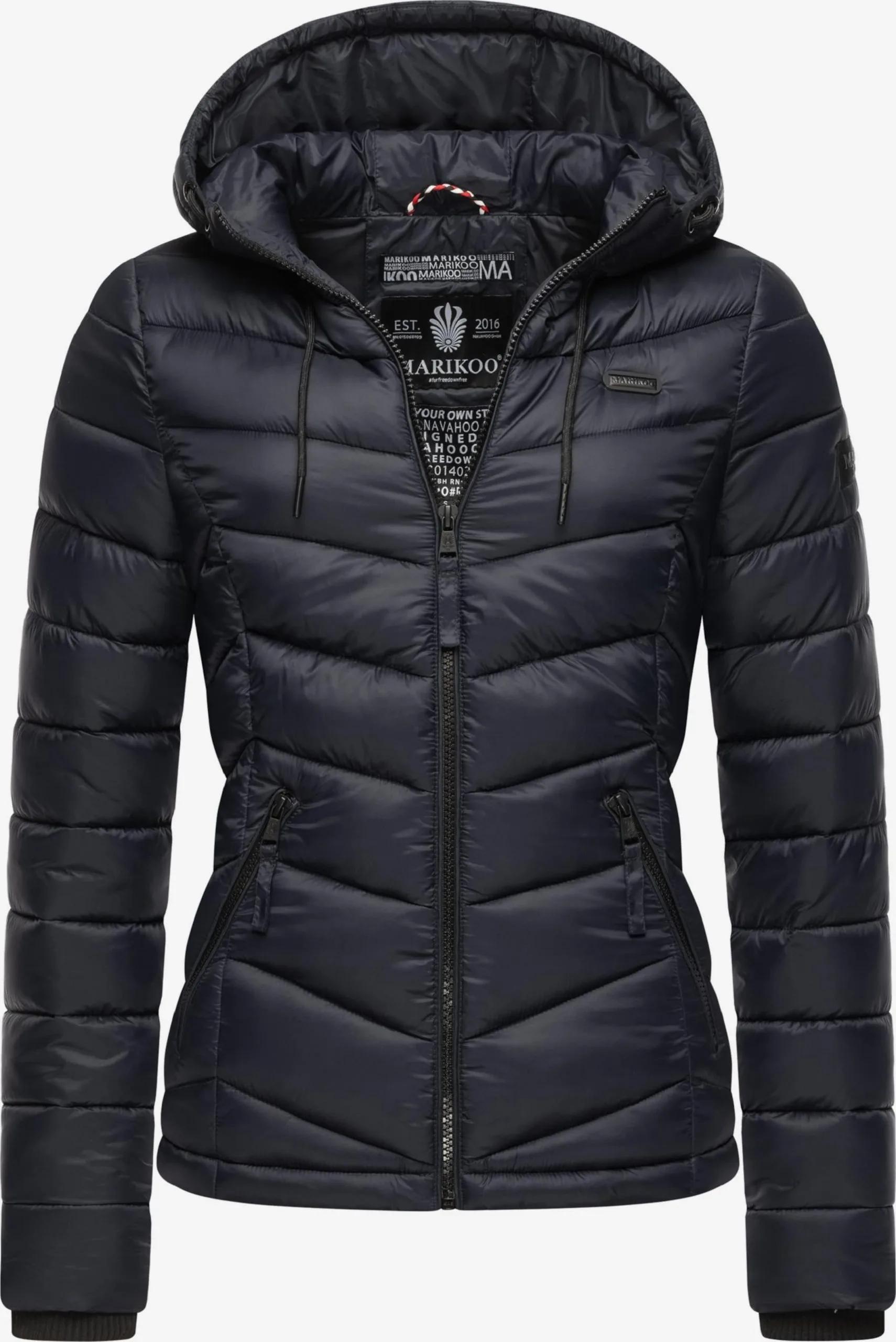 Marikoo Tussenjassen Tussenjas Kuala Dames Navy 1 Marikoo Tussenjassen Tussenjas Kuala Dames Navy