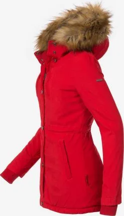 Marikoo Parkas Winterparka Akira Dames Rood 6 Marikoo Parkas Winterparka Akira Dames Rood -Tussen Jas Verkoop 953a0ed27992768441985644d1d8c152