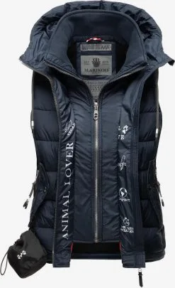 Marikoo Bodywarmers Bodywarmer Taisaa Dames Navy -Tussen Jas Verkoop 95a7c9a2f654f762569f993172347711