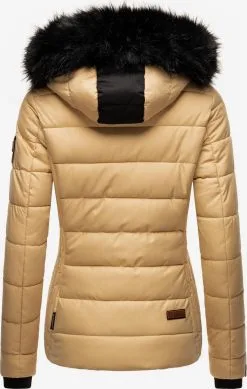 Marikoo Winterjassen Winterjas Unique Dames Beige -Tussen Jas Verkoop 975f3f04a770f62ab0afaf5ad2cecafa