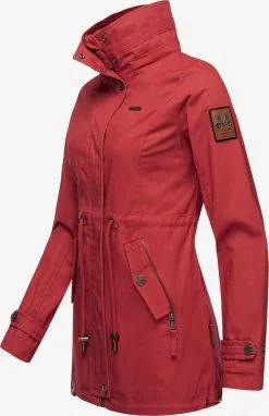 Marikoo Parkas Tussenparka Nyokoo Dames Rood -Tussen Jas Verkoop 99068def97c65689b17f1caf8bc0fffd