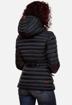 Marikoo Tussenjassen Tussenjas Aniyaa Dames Navy -Tussen Jas Verkoop 9cbb7c2283e2de61107cc52a2f6f9bbb