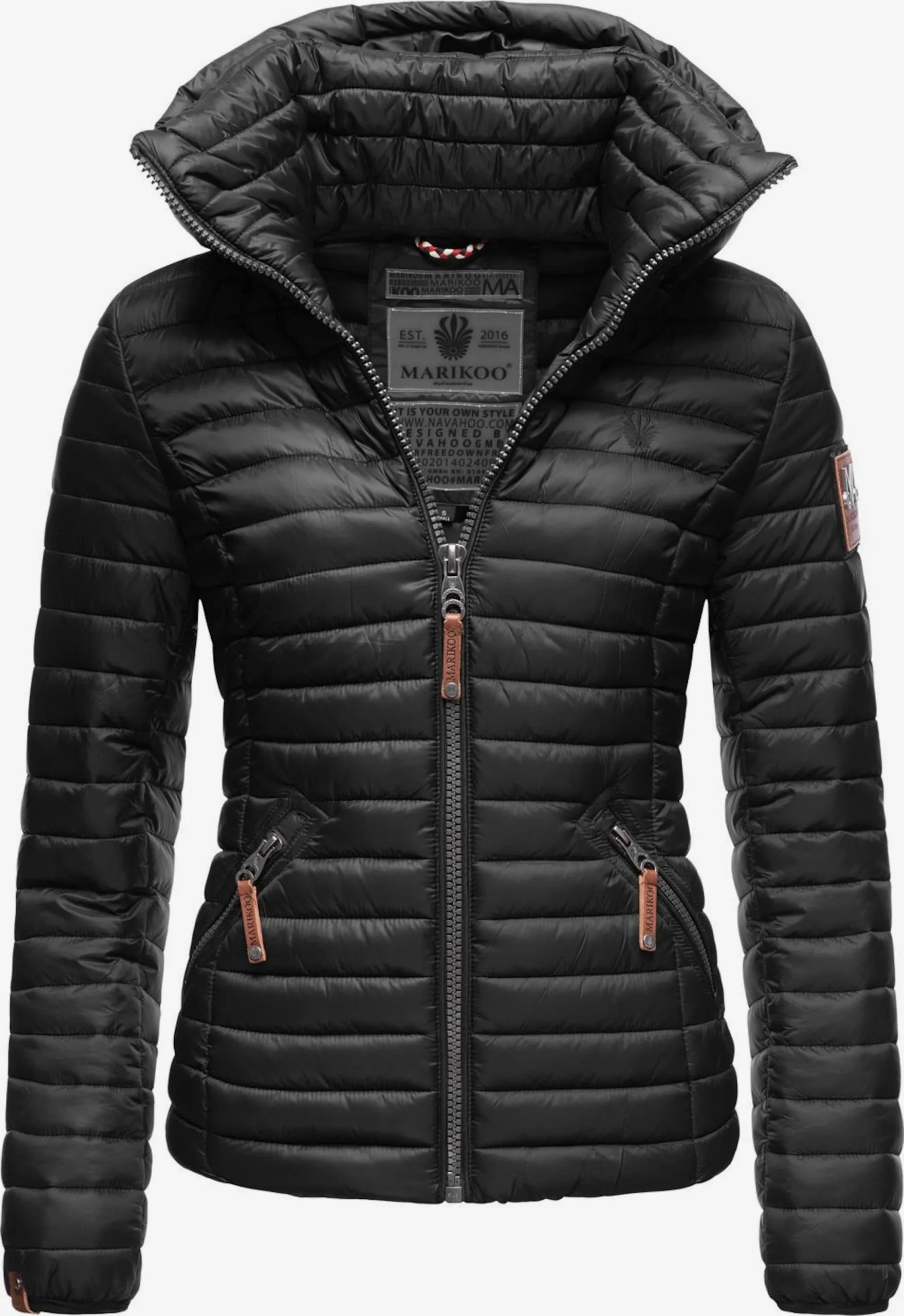 Marikoo Tussenjassen Tussenjas Löwenbaby Dames Zwart 1 Marikoo Tussenjassen Tussenjas Löwenbaby Dames Zwart