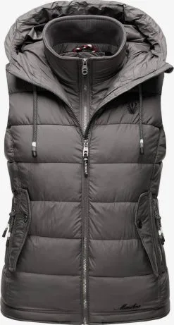 Marikoo Bodywarmers Bodywarmer Taisaa Dames Donkergrijs