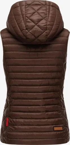 Marikoo Bodywarmers Bodywarmer Hasenpfote Dames Chocoladebruin -Tussen Jas Verkoop 9ed842765b0be5f9d4cfe4493dbe495a