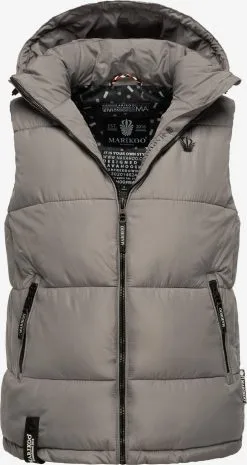 Marikoo Bodywarmers Bodywarmer Eisflöckchen Dames Grijs -Tussen Jas Verkoop 9f7469a00395bc384aa304ba3b11462c