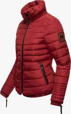 Marikoo Winterjassen Winterjas Amber Dames Rood -Tussen Jas Verkoop 9fdf793a7fea693b2db13dbcb52419bf