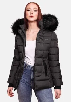 Marikoo Winterjassen Winterjas Unique Dames Antraciet -Tussen Jas Verkoop a0961058af2a9dcf8452347860ac3d7f