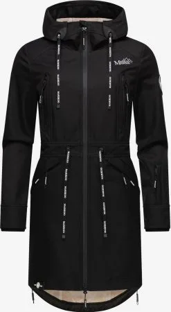Marikoo Parkas Tussenparka Dames Zwart -Tussen Jas Verkoop a17363e488a410e636c7a720d13df225