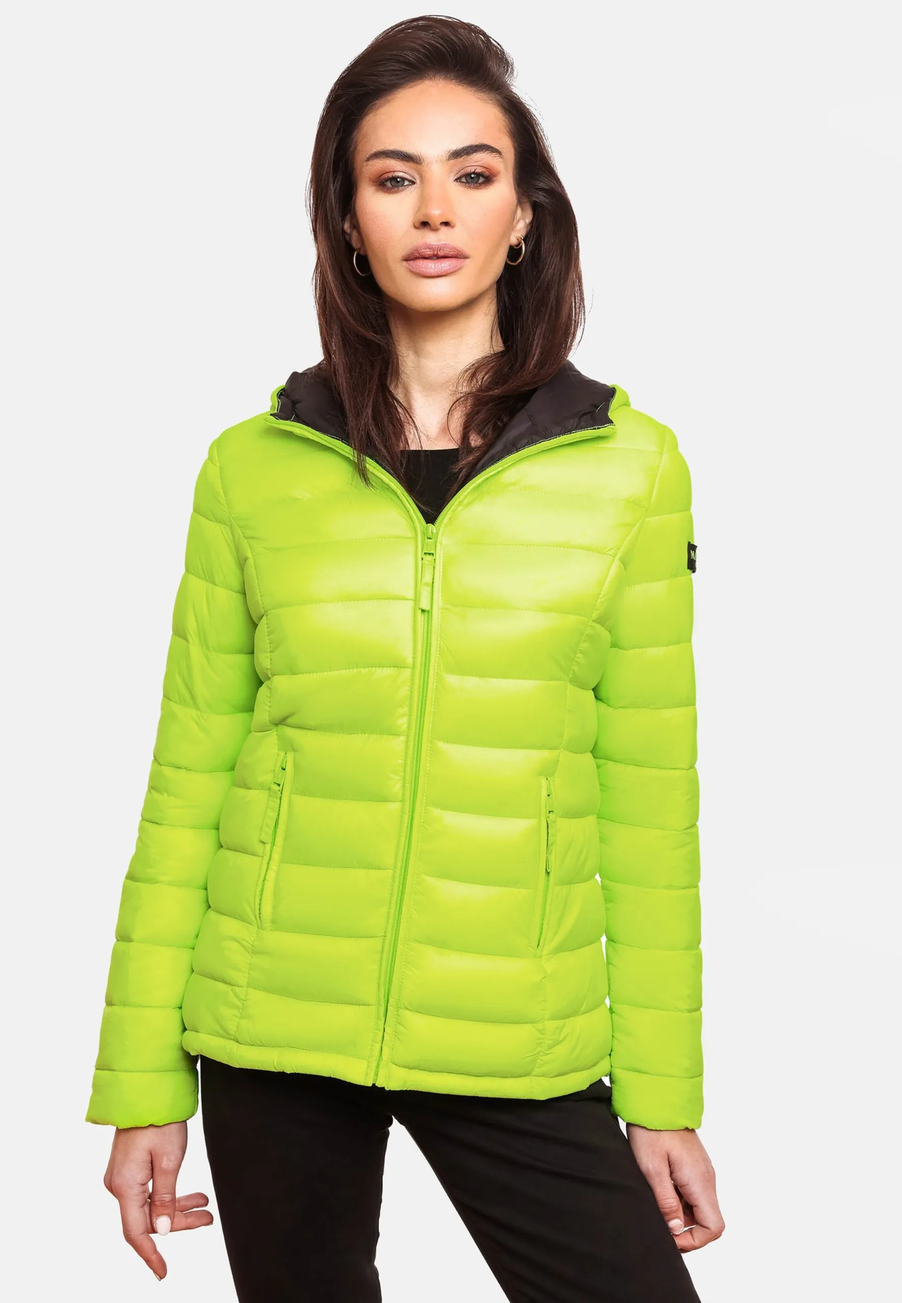 Marikoo Outdoor Jassen Functionele Jas Dames Neongroen 5 Marikoo Outdoor Jassen Functionele Jas Dames Neongroen - Afbeelding 5