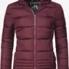 Marikoo Winterjassen Winterjas Sole Dames Bordeaux
