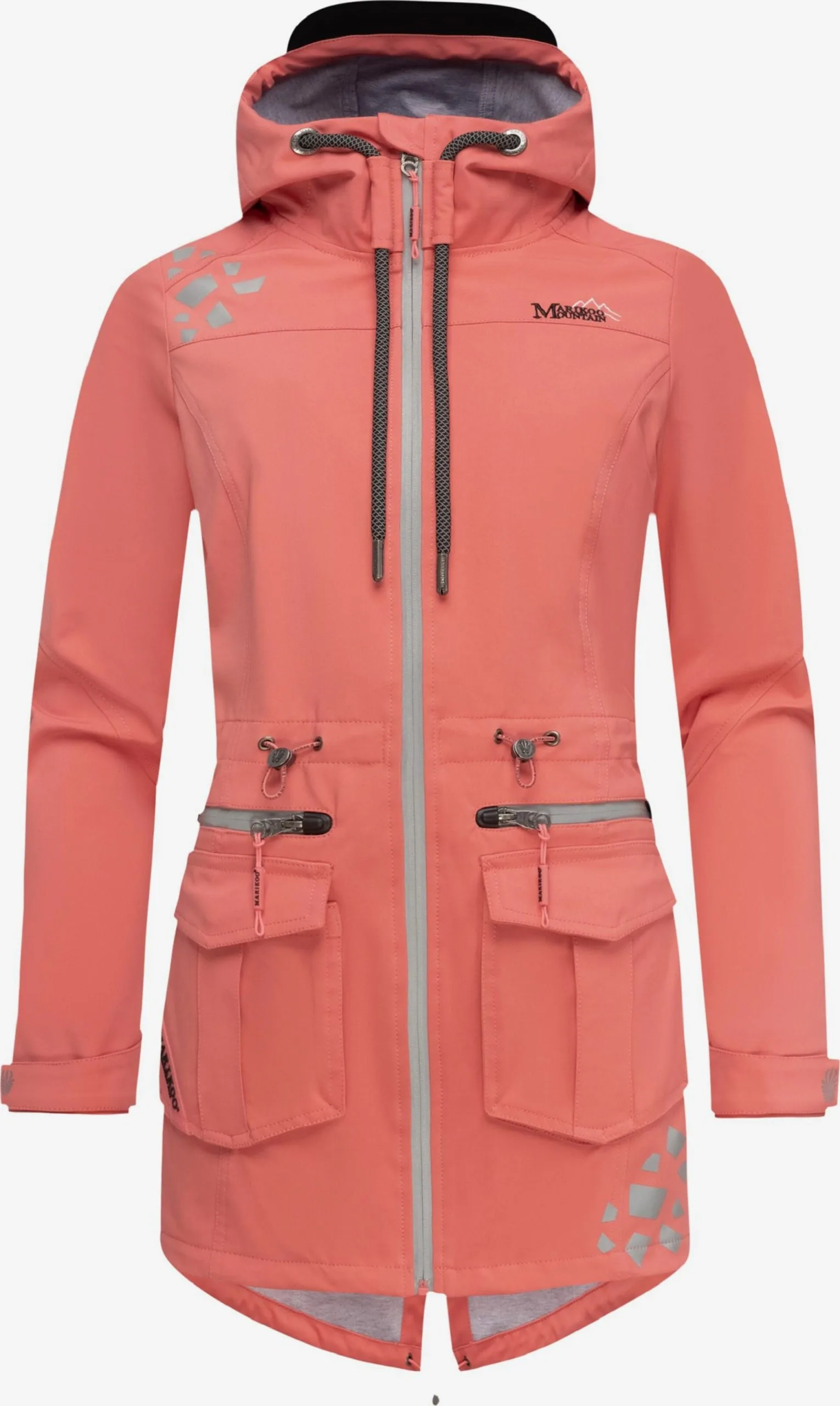 Marikoo Outdoor Jassen Functionele Jas Ulissaa Dames Koraal 4 Marikoo Outdoor Jassen Functionele Jas Ulissaa Dames Koraal - Afbeelding 4