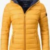 Marikoo Outdoor Jassen Functionele Jas Dames Donkergeel