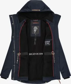 Marikoo Tussenjassen Tussenjas Babetaa Dames Marine -Tussen Jas Verkoop ad95b1b6d0cbd16c246b451094cd4944