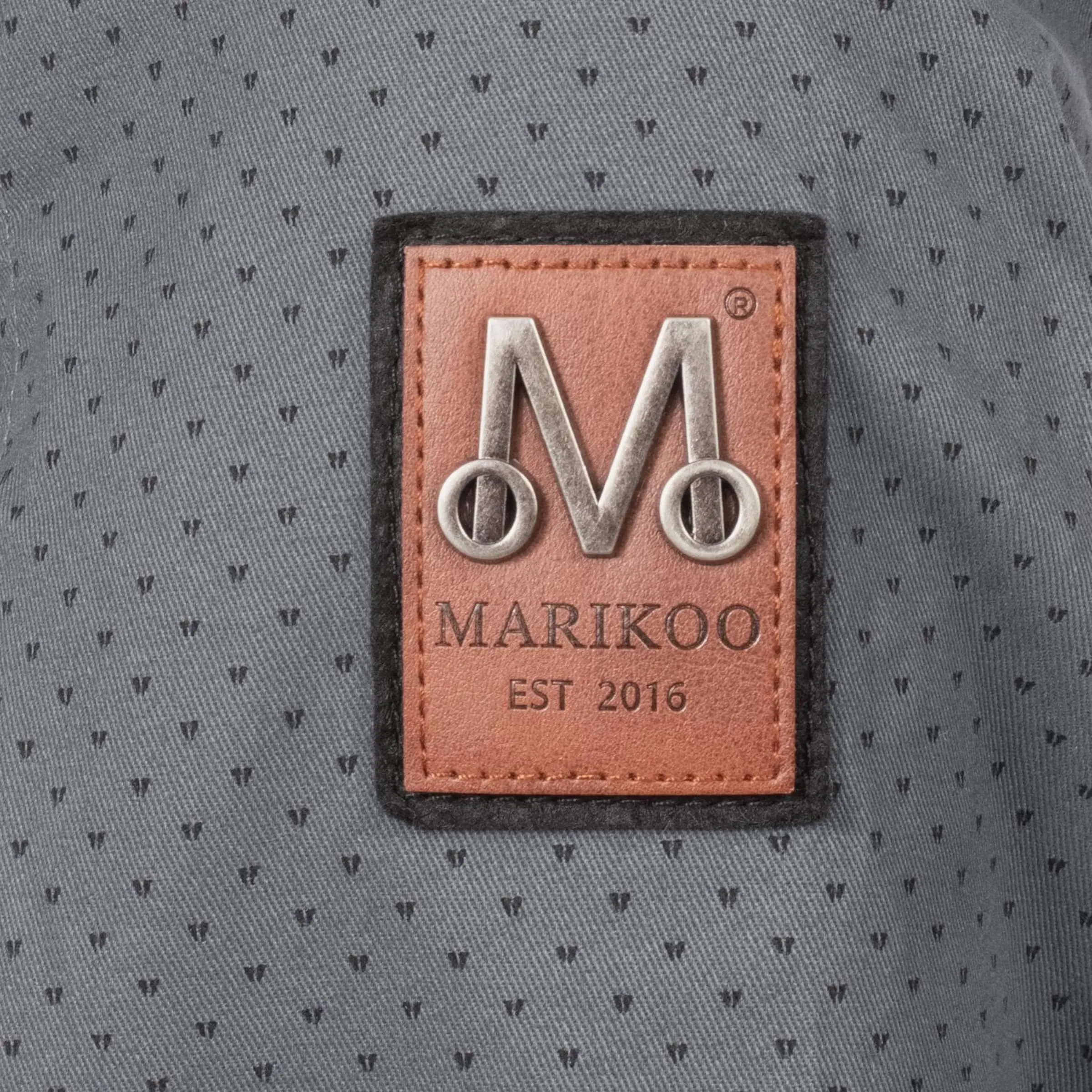 Marikoo Parkas Tussenparka Nyokoo Dames Basaltgrijs / Zilvergrijs 6 Marikoo Parkas Tussenparka Nyokoo Dames Basaltgrijs / Zilvergrijs - Afbeelding 6