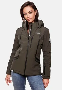Marikoo Winterjassen Winterjas Dames Bruin -Tussen Jas Verkoop af93cf88a8df5ad6a2eb74dd31eff553
