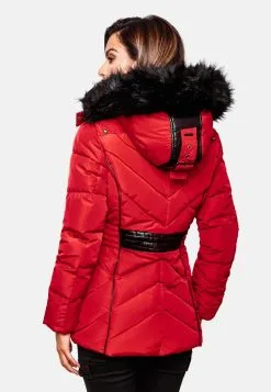 Marikoo Winterjassen Winterjas Vanilla Dames Rood -Tussen Jas Verkoop b02421e150acaa21cdfe454c939ab1c2