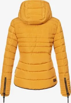 Marikoo Winterjassen Winterjas Amber Dames Goudgeel -Tussen Jas Verkoop b293560ebd6e7378f769d05b315e843b