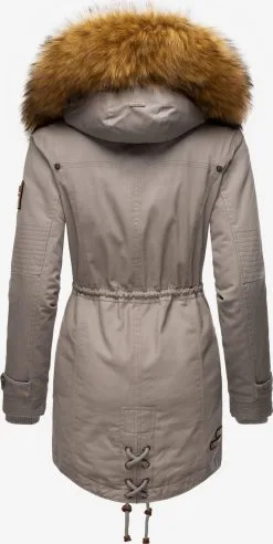 Marikoo Parkas Winterparka La Viva Dames Grijs -Tussen Jas Verkoop b36f7a14072cfa44b092c4573502990e