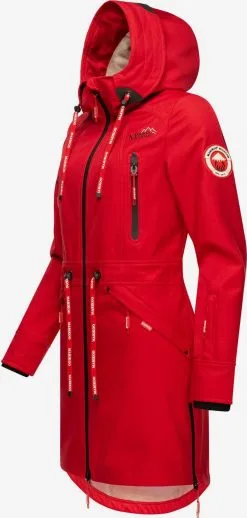 Marikoo Parkas Tussenparka Dames Vuurrood -Tussen Jas Verkoop b435048e25e3fce4abe90ac308382b6c
