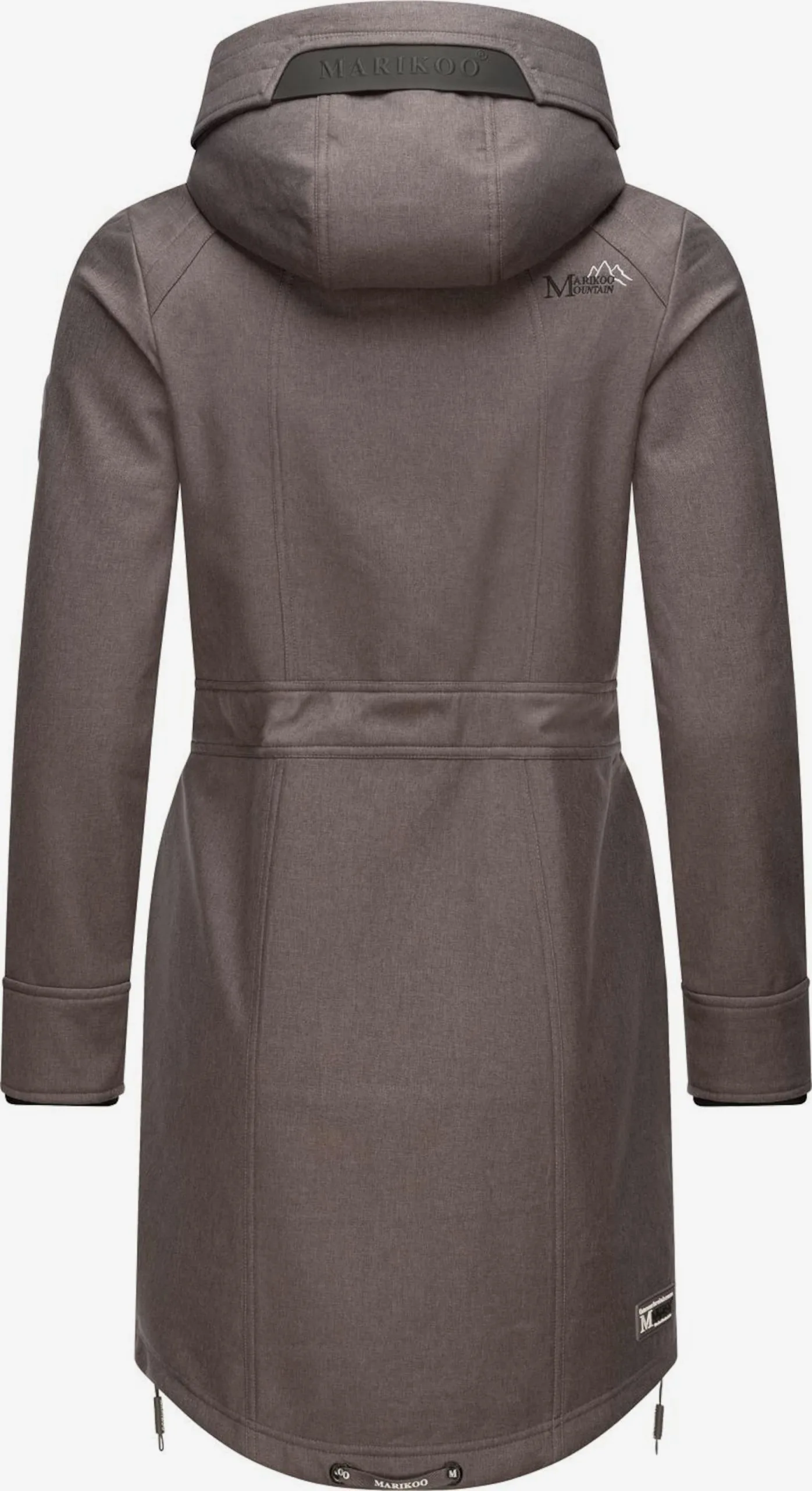 Marikoo Parkas Tussenparka Dames Donkergrijs 4 Marikoo Parkas Tussenparka Dames Donkergrijs - Afbeelding 4